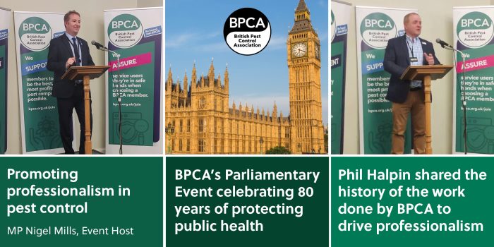 BPCA 80th Anniversary Celebration - Parlimentary Event - Nigel Mills - Phil Halpin BPCA President