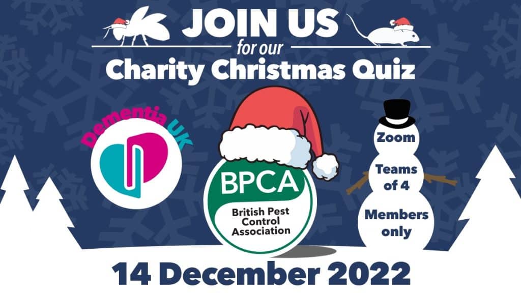 BPCA Christmas Charity Quiz for Dementia UK - Pest Solutions - LinkedIn