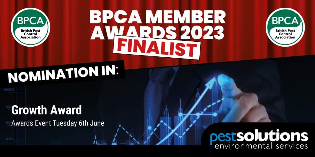 BPCA Member Awards 2023 Finalists - BPCA Business Growth Award 2023 - Pest Solutions