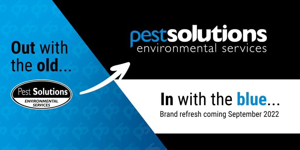 Fresh New Look Same Great Service - Pest Solutions Branding Refresh for 2022