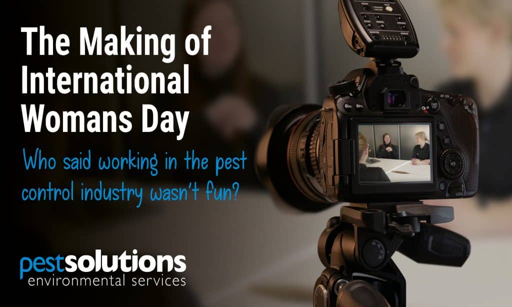 Making of Pest Solutions 2023 International Women's Day Campaign - Professional Women in The Pest Control Industry 2