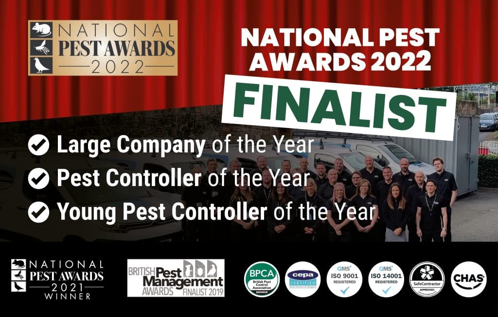 National Pest Awards 2022 Finalists - Pest Solutions - Company of The Year