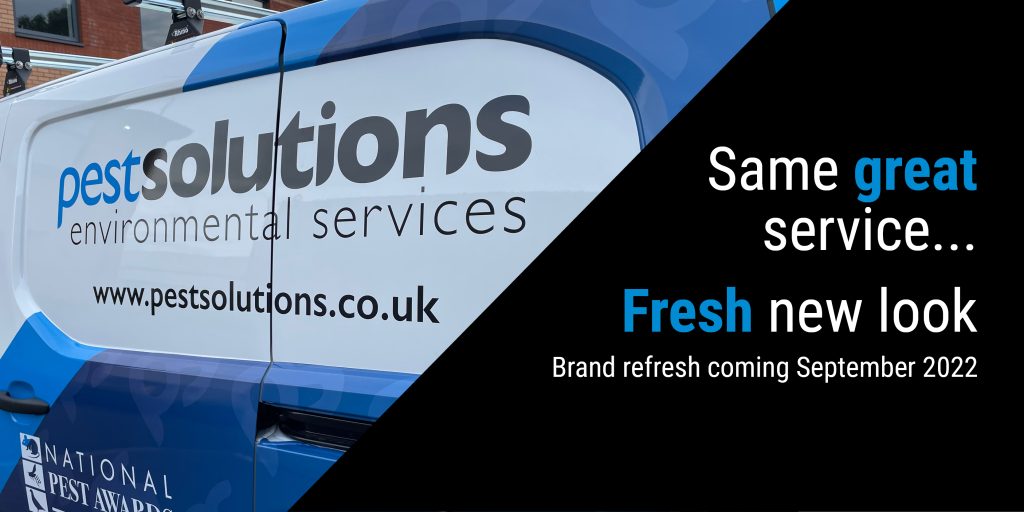 New Corporate Image - Pest Solutions Branding Refresh for 2022