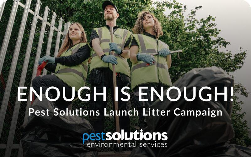 Pest Solutions litter picking