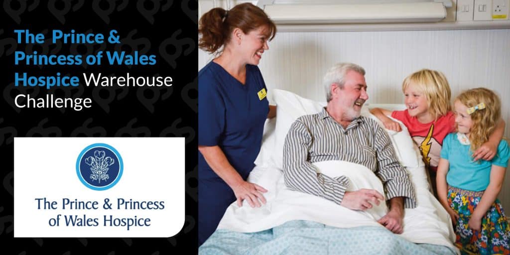 Prince & Princess of Wales Hospice Warehouse Challenge To Raise Funds