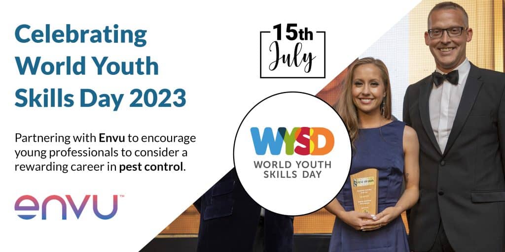 World Youth Skills Day 2023 - Young Pest Controller Of The Year Award - Pest Solutions